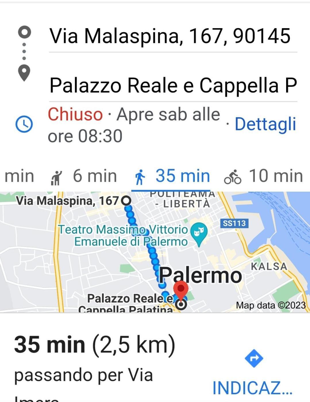 פלרמו Malaspina Cico Suite מראה חיצוני תמונה